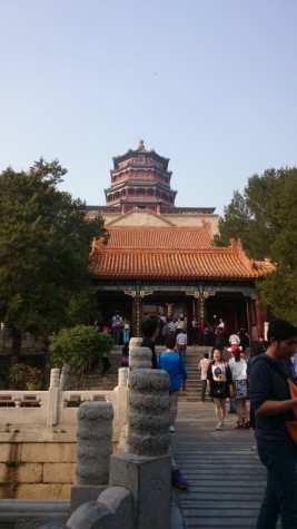 Temple at top of hill