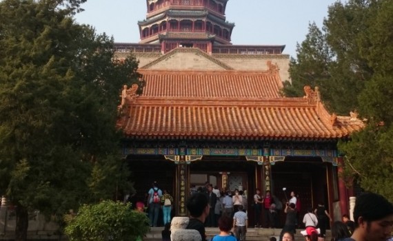 Temple at top of hill