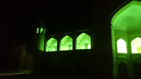 Madrassa at night