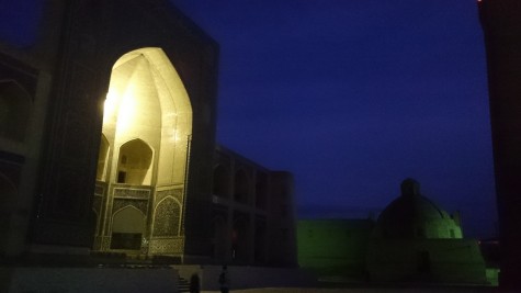 Bukhara at night