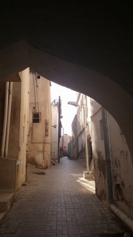 Narrow Muscat streets