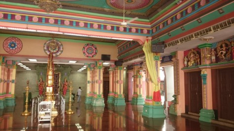 Hindu temple in Chinatown