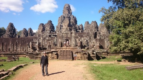 Bayon in Angkor Thom, with its 54 "headed" towers